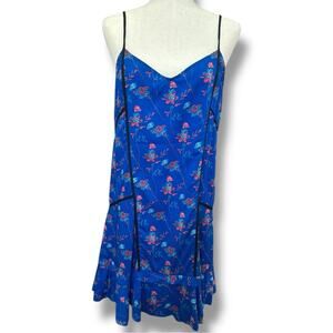 Thakoon x RTR - NWT Blue Floral Shift Dress - Size 10